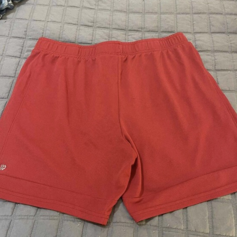 Men's Red Athletic Shorts